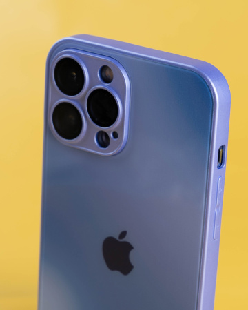 Чехол- накладка Galactic iPhone 13 синий