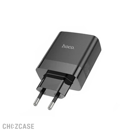 СЗУ HOCO C127A (3USB-A, 1USB-C, 3A, QC3.0, PD 45W) черный