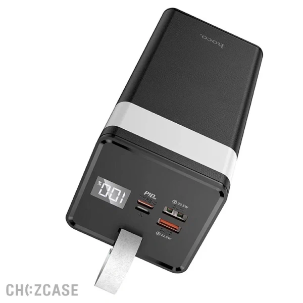 Внешний аккумулятор HOCO J86A Powermaster 50000mAh (2USB, 3.0A, PD 20W, QC3.0) черный