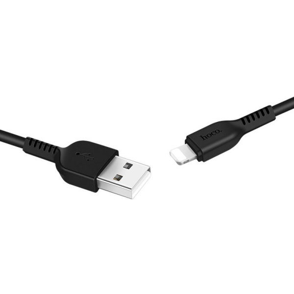 USB-кабель HOCO X20 FLASH iPhone Lightning 1 м черный