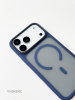 Чехол MOSBROS Comfortable Magsafe iPhone 17 Pro Max синий