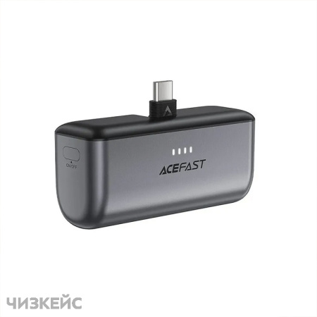 Внешний аккумулятор AceFast M9 5000 mAh (1USB-C, PD 20W) черный