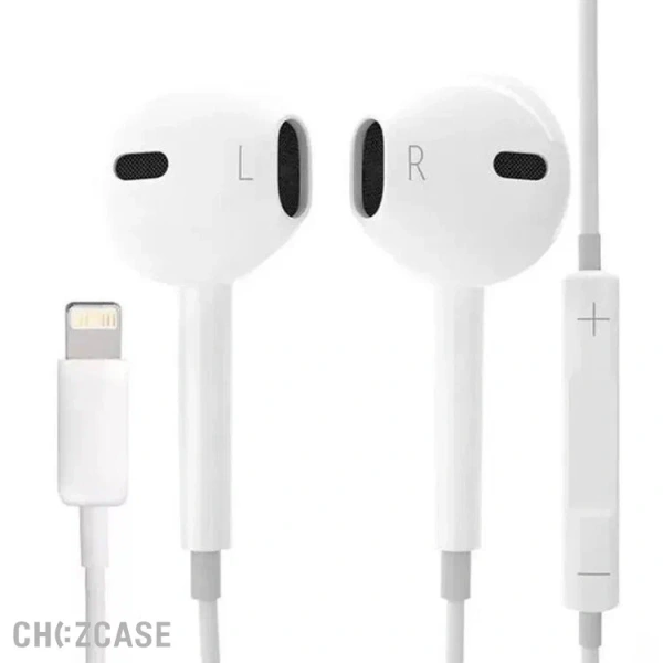 Гарнитура Apple Lightning EarPods белый