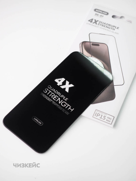 Защитное стекло SG-01 SUPGLASS iPhone XR/iPhone 11 черный