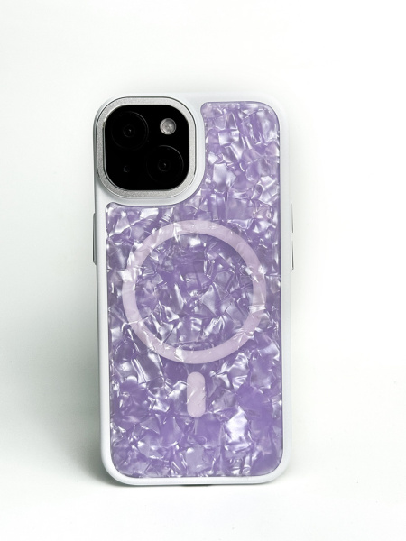 Чехол Фруктовый лед iPhone 15 сирень
