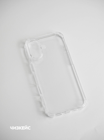 Чехол PP усиленный iPhone 17 силикон прозрачный