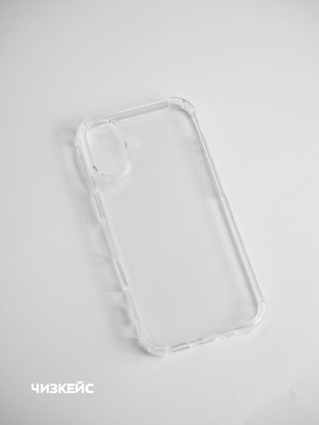 Чехол PP усиленный iPhone 17 силикон прозрачный