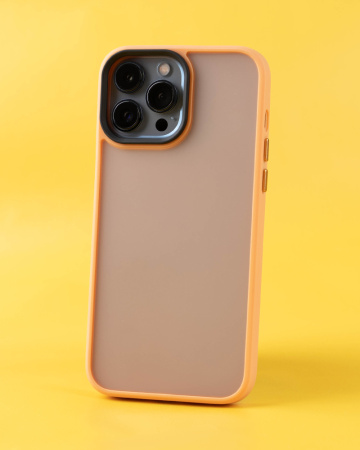 Чехол- накладка Fusion iPhone 12/iPhone 12 Pro оранжевый
