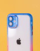 Чехол Summer iPhone 12 сине-розовый