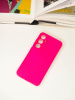 Чехол Silicone Cover Samsung S24 ярко-розовый