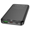 Внешний аккумулятор HOCO J87 10000mAh (2USB, PD 20W, QC3.0, LED) черный