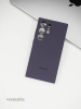Чехол Samsung Silicone Case S24 Ultra фиолетовый