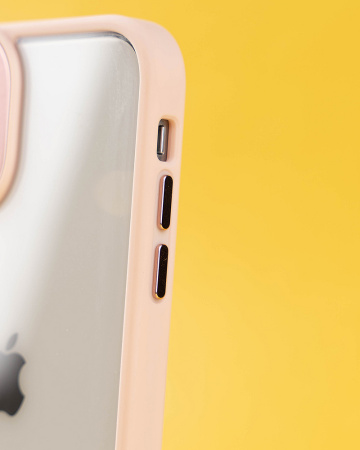 Чехол- накладка Sharm iPhone 12 розовый