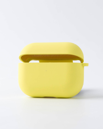 Чехол Apple AirPods 3 NEW Silicone Case желтый