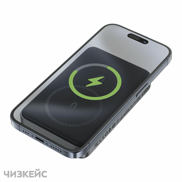 Внешний аккумулятор AceFast M10 10000 mAh (1USB-C, PD 30W, Magsafe 15W) черный