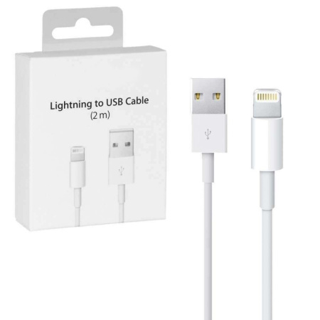 USB-кабель Apple USB-A/Lightning 1 м белый