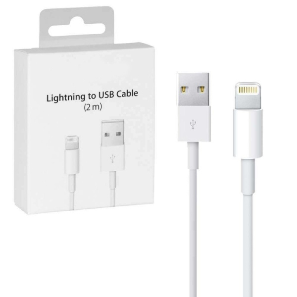 USB-кабель Apple USB-A/Lightning 2 м белый