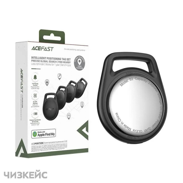 Метка AceFast S2 черный