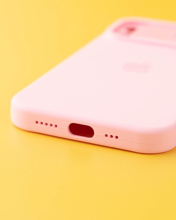 Чехол- накладка Touch Slide iPhone 13 Pro розовый