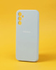 Чехол Silicone Cover Samsung S23 Ultra голубой