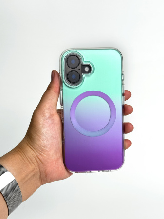 Чехол Рассвет iPhone 16 сирень