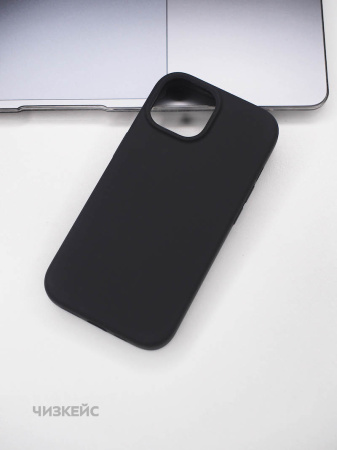 Чехол Mikalen Silicone iPhone 15 черный