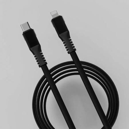 USB-кабель Accesstyle CL30-TF30 Type-C/Lightning 0.3 м черный
