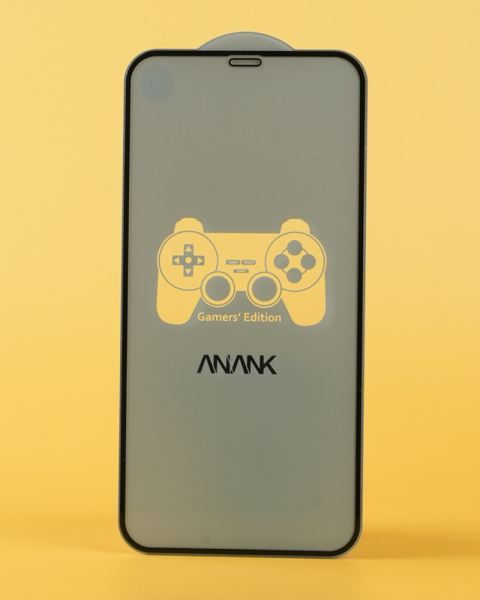 Защитное стекло ANANK 2.5D Game Edition iPhone 15 Plus матовое черный