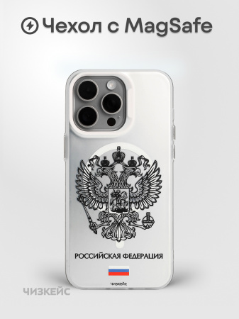 Чехол Чизкейс MagSafe Федерация белый