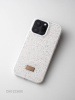 Чехол Swarovski iPhone 16 Pro Max белый