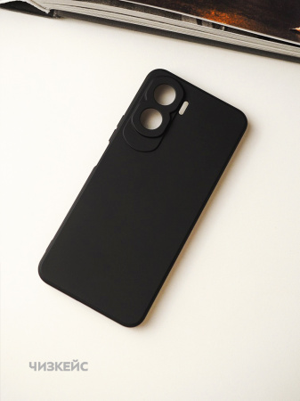 Чехол Silicone Cover Samsung S25 черный