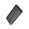 Внешний аккумулятор HOCO J87 10000mAh (2USB, PD 20W, QC3.0, LED) черный