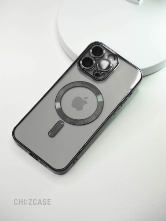 Чехол- накладка Притяжение iPhone 14 черный