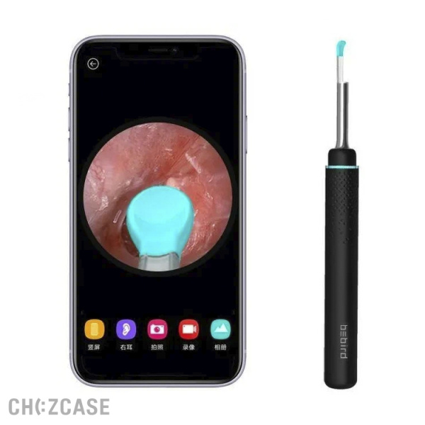 Умная ушная палочка Xiaomi Bebird Smart Visual Ear Cleaner R1 черная