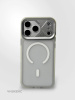 Чехол Марафон iPhone 17 Pro Max/18 Pro Max MagSafe белый