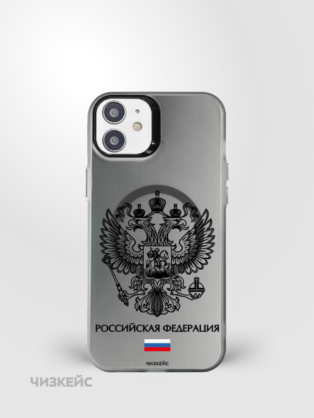 Чехол Чизкейс MagSafe iPhone 11 Федерация черный