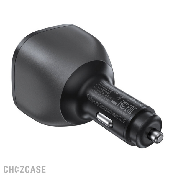 АЗУ-USB AceFast B14 (1USB-A, 2USB-C, 3.0A, QC3.0, PD 165W) черный