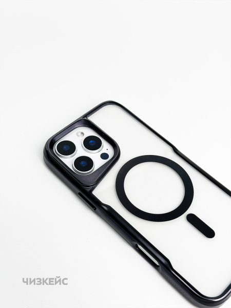 Чехол Эверест MagSafe iPhone 16 Pro Max черный