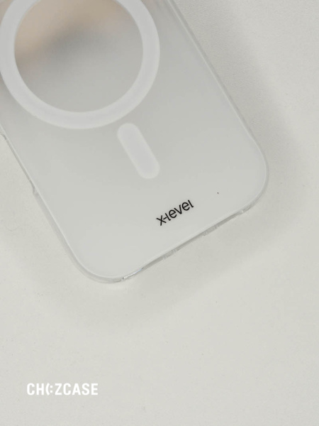 Чехол X-LEVEL Colorful iPhone 15 Pro белый