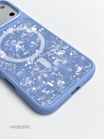 Чехол Фруктовый лед iPhone 17 Pro Max/18 Pro Max голубой