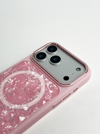 Чехол Фруктовый лед iPhone 17 Pro Max розовый