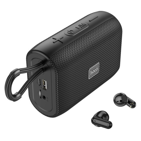 Колонка HOCO HC15 (2*5W, Bluetooth 5.3) черный