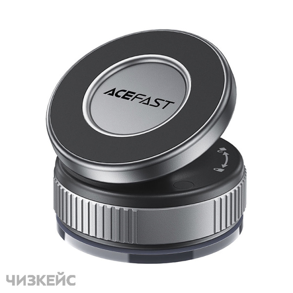 Держатель универсальный AceFast E27 (присоска, MagSafe) черный