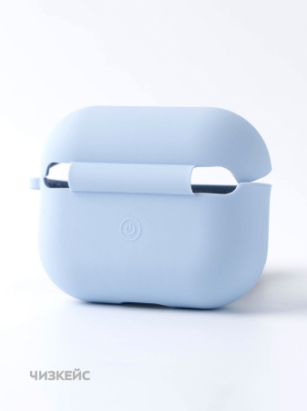 Чехол Apple AirPods Pro 3 Silicone Case небесно-голубой