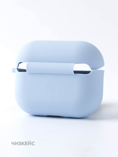 Чехол Apple AirPods Pro 3 Silicone Case небесно-голубой