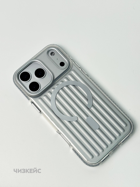 Чехол Терминал iPhone 17 Pro Max/18 Pro Max MagSafe белый