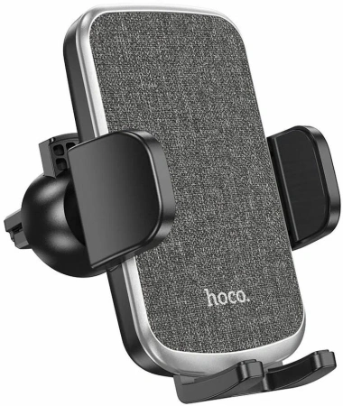 Автодержатель HOCO CA94 (дефлектор, зажим) черный
