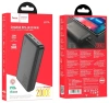 Внешний аккумулятор HOCO J87A 20000mAh (2USB, PD 20W, QC 3.0, LED) черный