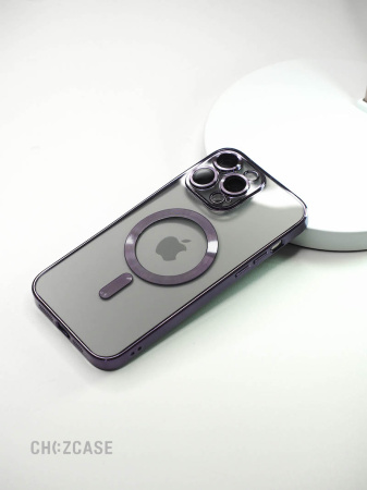 Чехол- накладка Притяжение iPhone 11 фиолетовый