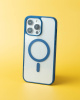 Чехол Magnetic Case iPhone 14 Pro синий